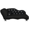 Caminha Pet Luxo Divâ Strass Tecido Veludo Divini Decor:preto - 2