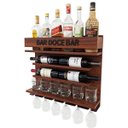 Ver imagem 3 de Barzinho Com Adega De Parede - Bar Doce Bar - Cor Imbuia