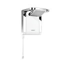 Ver imagem 1 de Chuveiro 220v Lorenzetti Acqua Star Ultra Branco - Cromado