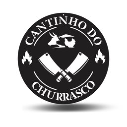 Placa Cantinho Do Churrasco Cutelo Em Mdf Redondo Gourmet - 1