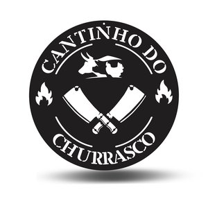 Placa Cantinho Do Churrasco Cutelo Em Mdf Redondo Gourmet