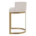 Ver imagem 3 de Banqueta Alta Base Metal Dourado