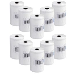 10 Bobinas Térmica 80mm X 40m Impressora Cupom Ecf Nota Pdv Regispel 80x40x1v - 1