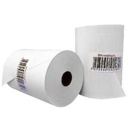 10 Bobinas Térmica 80mm X 40m Impressora Cupom Ecf Nota Pdv Regispel 80x40x1v - 3