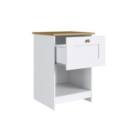 Quarto Americano Solteiro 3 Peças Guarda-roupa, Cômoda e Mesa de Cabeceira - 18