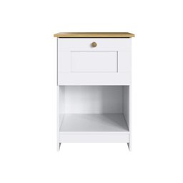 Quarto Americano Solteiro 3 Peças Guarda-roupa, Cômoda e Mesa de Cabeceira - 19