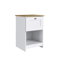 Quarto Americano Solteiro 3 Peças Guarda-roupa, Cômoda e Mesa de Cabeceira - 17