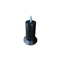 Ver imagem 1 de Kit 4 Pés Preto para Moveis em Geral Rosca Soberba com 10cm de Altura Resistente