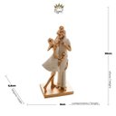 Ver imagem 6 de Figura Decorativa Royal Resina Família Branco 9x7x20cm
