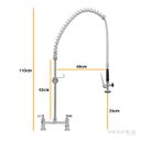 Ver imagem 2 de Torneira Profissional Esguicho Pré Lavagem Misturador Mesa Pre Rinse