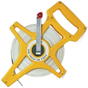 Trena Fibra de Vidro Longa - Med. 50 Metros - 86,0002 - Zaas