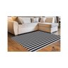 Tapete para Sala Atlantis 1,50x2,00 Listrado Preto J Serrano - 2