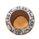 Ver imagem 5 de Potiche Decorativo Porcelana Azul/Branco 18X28Cm