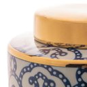 Ver imagem 6 de Potiche Decorativo Porcelana Azul/Branco 18X28Cm