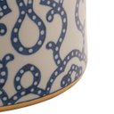 Ver imagem 7 de Potiche Decorativo Porcelana Azul/Branco 18X28Cm