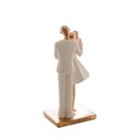 Ver imagem 2 de Figura Decorativa Royal Resina Família Branco 9x20cm