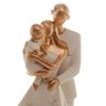 Figura Decorativa Royal Resina Família Branco 9x20cm - 5