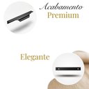 Ver imagem 2 de Kit 30 Puxador Wave Cava para Porta Gaveta de Alumínio 200mm - Preto