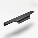 Ver imagem 7 de Kit 30 Puxador Wave Cava para Porta Gaveta de Alumínio 200mm - Preto
