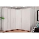 Ver imagem 1 de Quarto Modulado N. Horizonte Rizon 3 Peças QM16 Neve