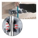 Ver imagem 3 de Suporte Multiuso Porta Vassoura Lavanderia Funcional Cabos