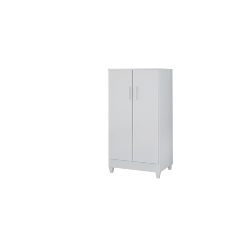 Sapateira Slim 2 Portas com Prateleiras Branco Formimóveis
