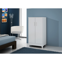 Ver imagem 2 de Sapateira Slim 2 Portas com Prateleiras Branco Formimóveis