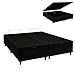 Ver imagem 6 de Cama Box Bau King Preta Suede 1,93cm Premium Blindada Super Reforçada