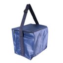 Ver imagem 1 de Bolsa Térmica Poliéster 24 Latas Praia Piscina Ziper Bel:azul Marinho