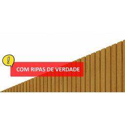 Painel Ripado em Barra 250x49,6cm (1,24m²) MDF Gelius Móveis - 3