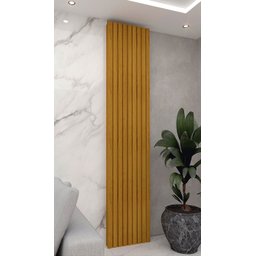 Painel Ripado em Barra 250x49,6cm (1,24m²) MDF Gelius Móveis - 2