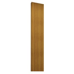 Painel Ripado em Barra 250x49,6cm (1,24m²) MDF Gelius Móveis - 1