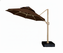 Ver imagem 1 de Ombrelone Moonlight LED 3m com Base - Marrom