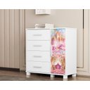 Ver imagem 4 de Quarto Infantil Completo Adesivado Cama-comoda-guarda Roupas:castelo