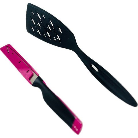 Tupperware Kit 2 Peças Faca Serrilhada e Espátula Kit 2 Peças Faca Serrilhada e Espátula