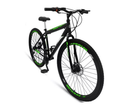 Ver imagem 2 de Bicicleta Mountain Bike Velox Aro 29 Freio Disco 21v Ello Cor:preto/verde