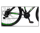 Ver imagem 3 de Bicicleta Mountain Bike Velox Aro 29 Freio Disco 21v Ello Cor:preto/verde