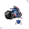 Brinquedo Moto De Controle Remoto Drift Gira 360 Manobras:Azul - 1