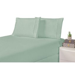 Jogo De Cama Laura King Verde Tiffany - 1