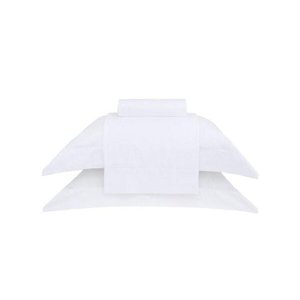 Jogo De Cama Queen Cetim 300 Fios Buddemeyer Damask Branco