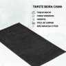 Tapete Beira de Cama 66x120 Oasis Shaggy Cinza Chumbo - 3