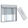 Janela C/ Persiana Integrada Branca 2f Suprema Automática - 1