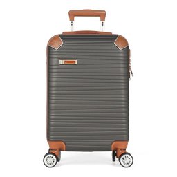 Mala para Viagem de Mão Bordo Executiva Rodinha 360º - ABS - Polo King Luxcell - 1