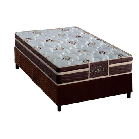 Cama Box Solteiro: Colchão Ortopédico Probel D33 Firmepedic Prodormir Advanced Tech1500 Plus Brown