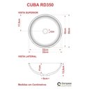 Ver imagem 4 de Conjunto Bancada C-cuba R35 e Prateleira Metrópole 605 Nogal Preto Ônix