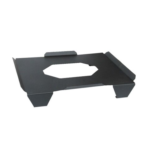 Suporte Base Gabinete Aquário Cpu Apoio Mesa - Chão Preto