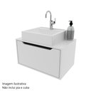 Ver imagem 5 de Gabinete para Banheiro 60cm 1 Porta Tecno Mobili Bn3646 Branco