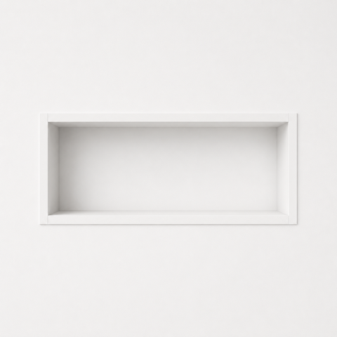 Nicho de Parede Branco 50cm Infantil Sala Quarto Prateleira