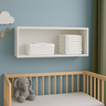 Nicho Decorativo Branco 50cm Infantil Sala Quarto Prateleira - 4