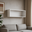 Ver imagem 7 de Nicho Decorativo Branco 50cm Infantil Sala Quarto Prateleira